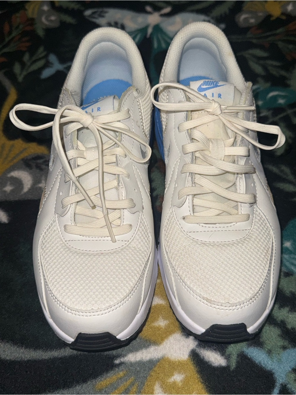 Nike Air Max Excee White University Blue Sneakers Women’s Size 9 Athletic Shoes